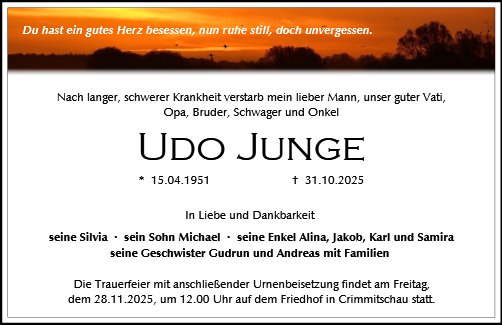 Udo Junge