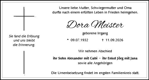 Dora Meister