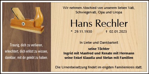 Hans Rechler