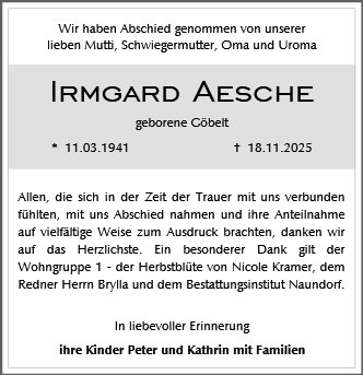 Irmgard Aesche
