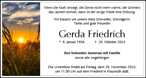 Gerda Friedrich