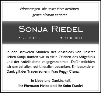 Sonja Riedel