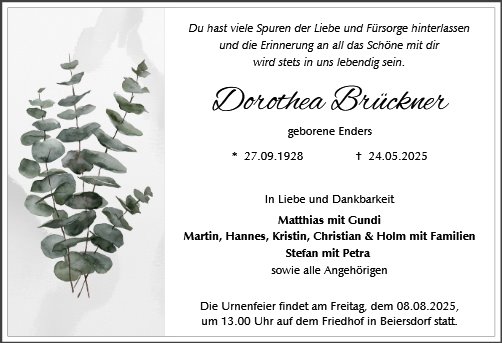 Dorothea Brückner