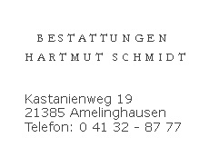 Bestattungsinstitut Hartmut Schmidt