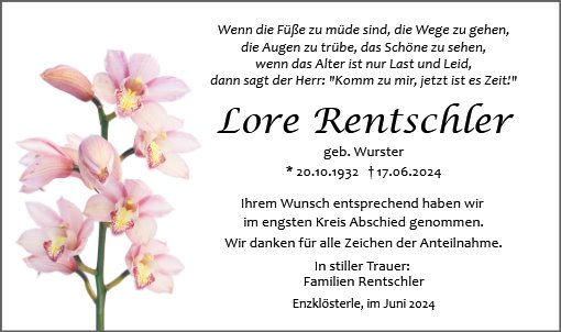 Lore Rentschler