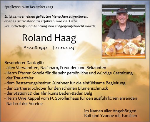 Roland Haag