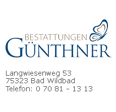 Bestattungsinstitut Günthner e.K. Inh. Ute Wurster-Schäuble