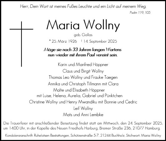 Maria Wollny