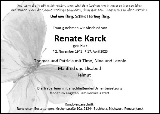 Renate Karck