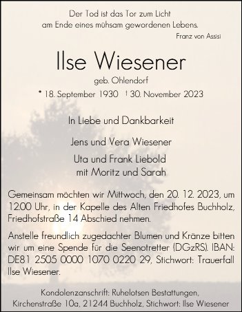 Ilse Wiesener