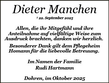 Dieter Manchen