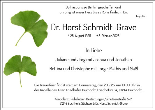 Horst Schmidt-Grave