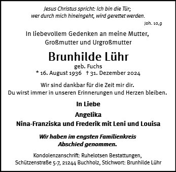 Brunhilde Lühr