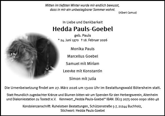 Hedda Diane Pauls-Goebel
