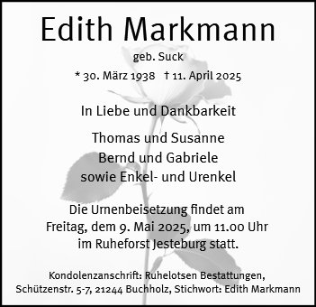 Edith Markmann