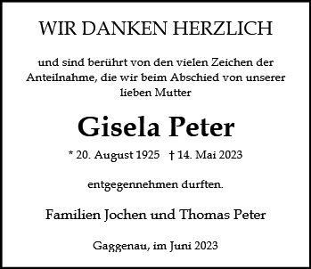 Gisela Peter
