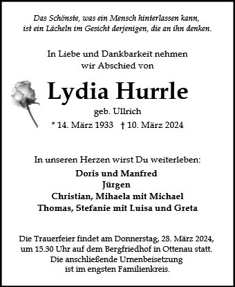 Lydia Hurrle