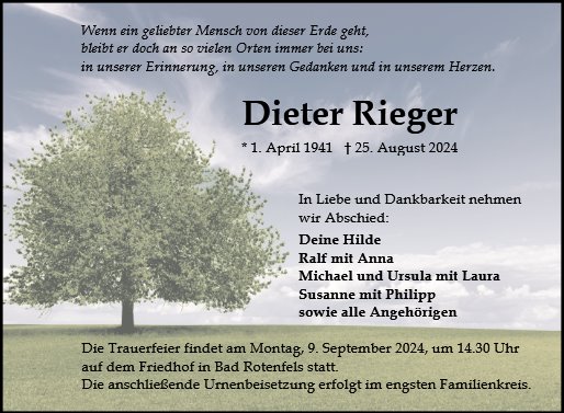 Dieter Rieger