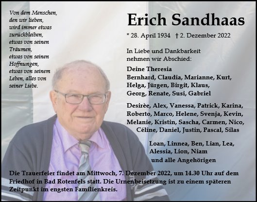 Erich Sandhaas