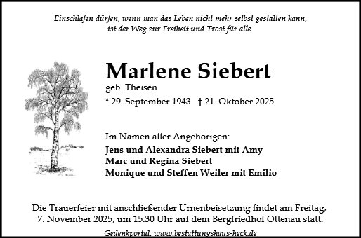 Marlene Siebert