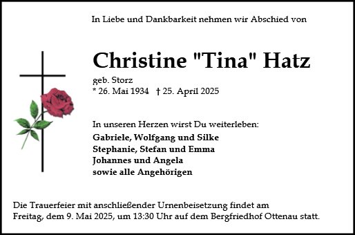 Maria-Christine Hatz