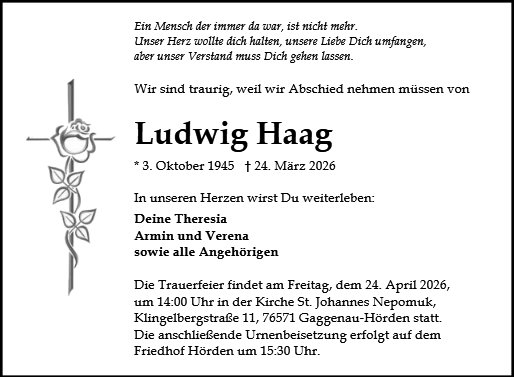 Ludwig Haag
