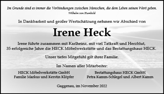 Irene Heck