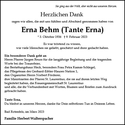 Erna Behm