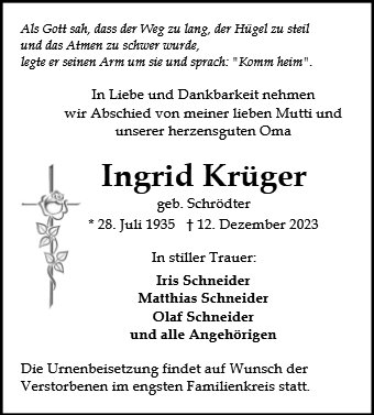 Ingrid Krüger