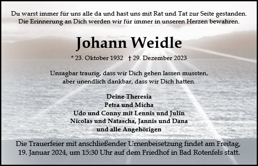 Johann Weidle