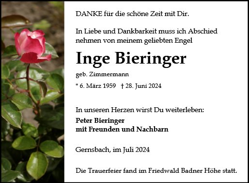 Inge Bieringer