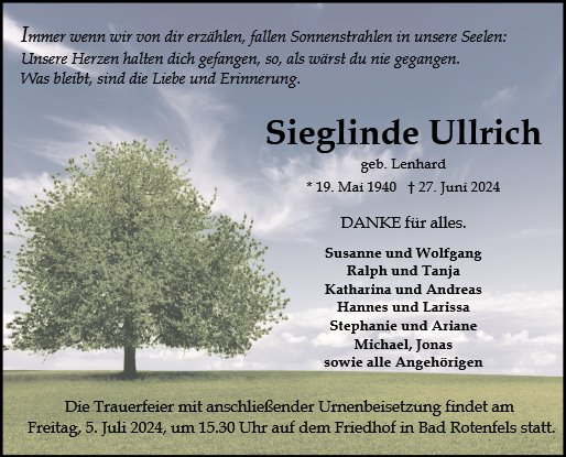 Sieglinde Ullrich