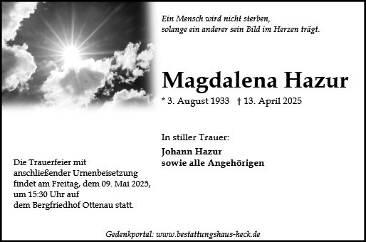 Magdalena Hazur