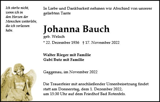Johanna Bauch