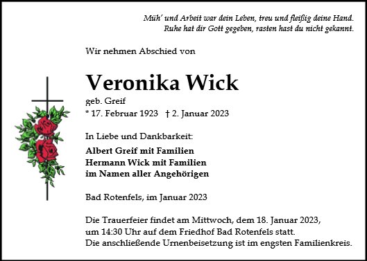 Veronika Wick