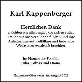 Karl Kappenberger