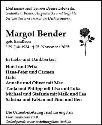 Margot Bender