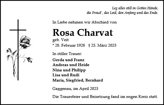 Rosa Charvat
