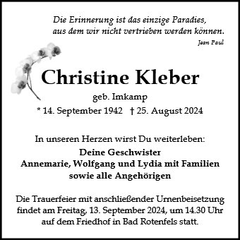 Christine Kleber