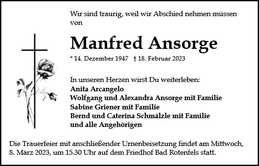 Manfred Ansorge