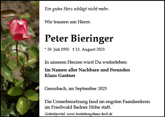 Peter Bieringer