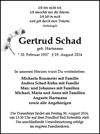 Gertrud Schad