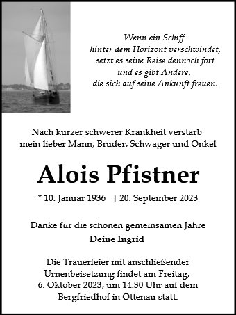 Alois Pfistner