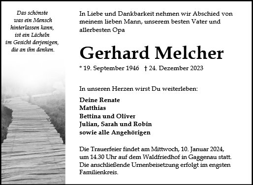 Gerhard Melcher