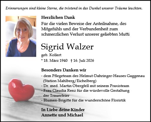 Sigrid Walzer