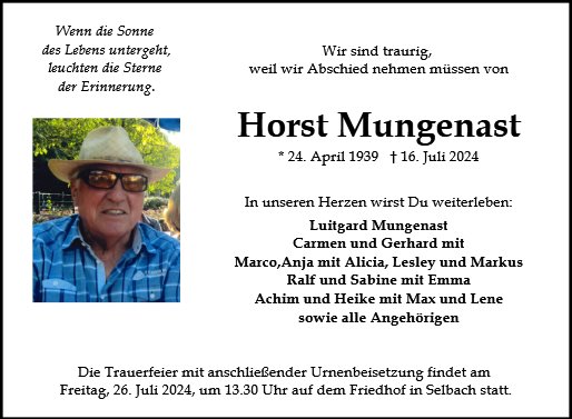 Horst Mungenast