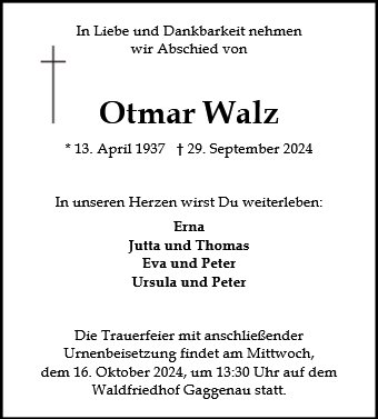 Otmar Walz