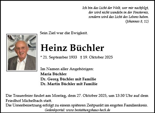 Heinz Büchler
