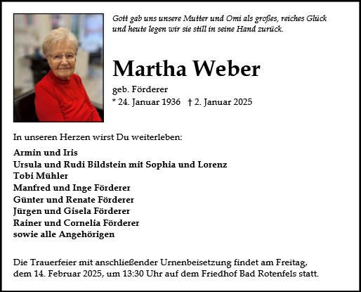 Martha Weber