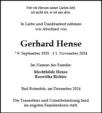 Gerhard Hense